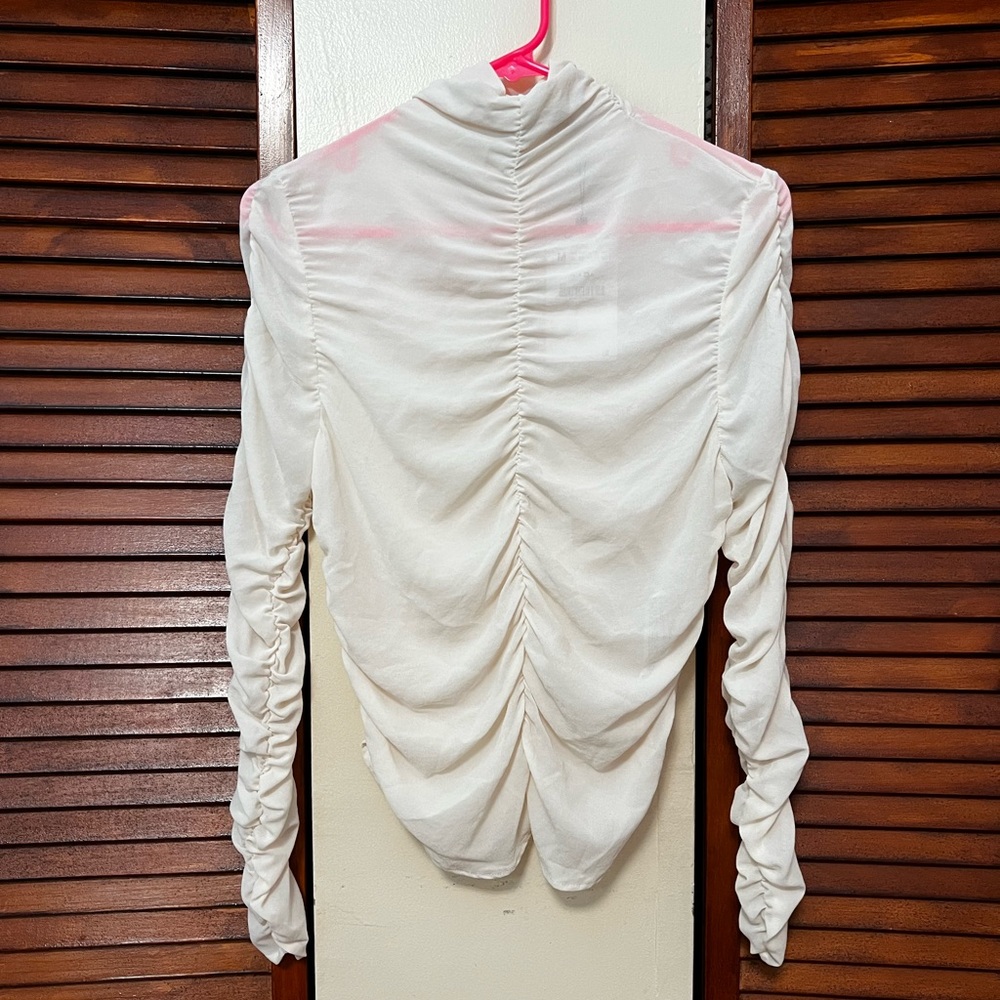 Zara draped top
